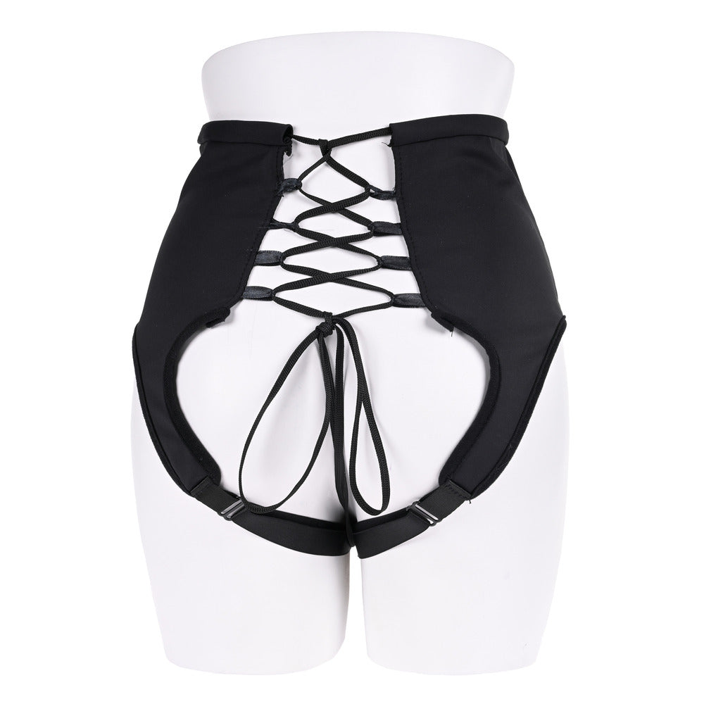 High Waisted Corset Strap-On Harness - Sculpted Power