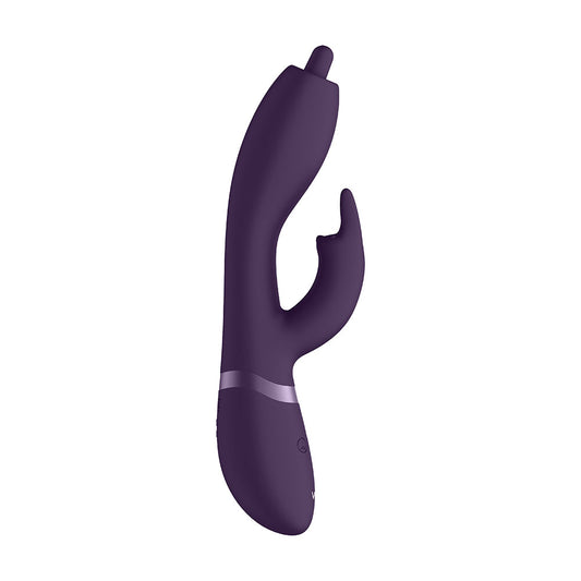 Sacred Nilo - Pinpoint Rotating G-Spot Rabbit in Purple by Vive