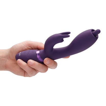 Sacred Nilo - Pinpoint Rotating G-Spot Rabbit in Purple by Vive