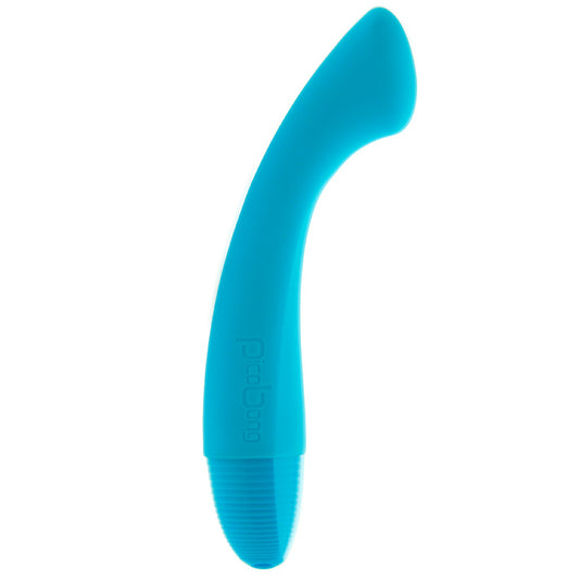 PicoBong Moka 8" Blue - Dual Action G-Spot Vibrator with Flattened Tip