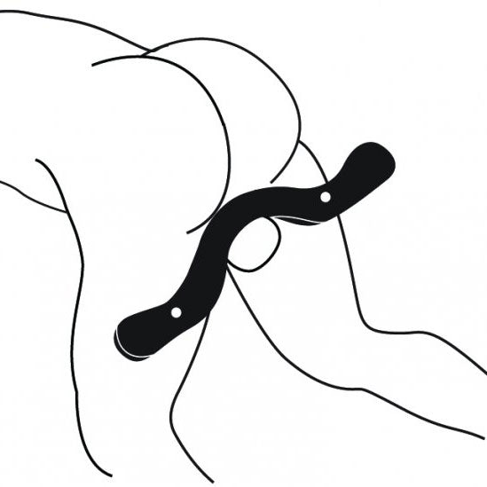 The Enforcer Black Wooden Humbler 13" - Strict Enforcement