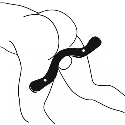 The Enforcer Black Wooden Humbler 13" - Strict Enforcement