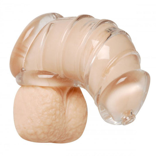 Detained Soft Body Chastity Cage 4" - Discreet Confinement