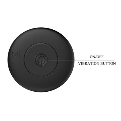 Mr Play Vibrating Anal Plug 5" Black - 12 Modes Memory Function Waterproof