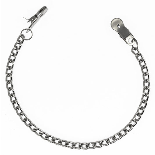 Nipple Clamps Large With Chain - Bold Statement