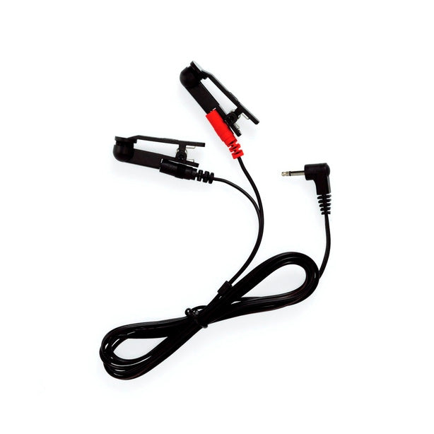 Rimba Electro Stimulation Clamps UniPolar Black - Nipple Genital EStim Devotion